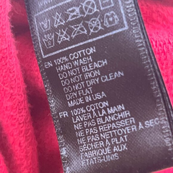 Forever 21 | Red Heart Bonjour Graphic Pullover Sweater | Women's L | Casual - Picture 8 of 9